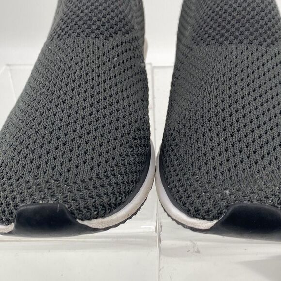 Eileen Fisher Knit Stretch Pull-on Comfort Sneakers‎ Dark Grey 10 - Picture 4 of 12